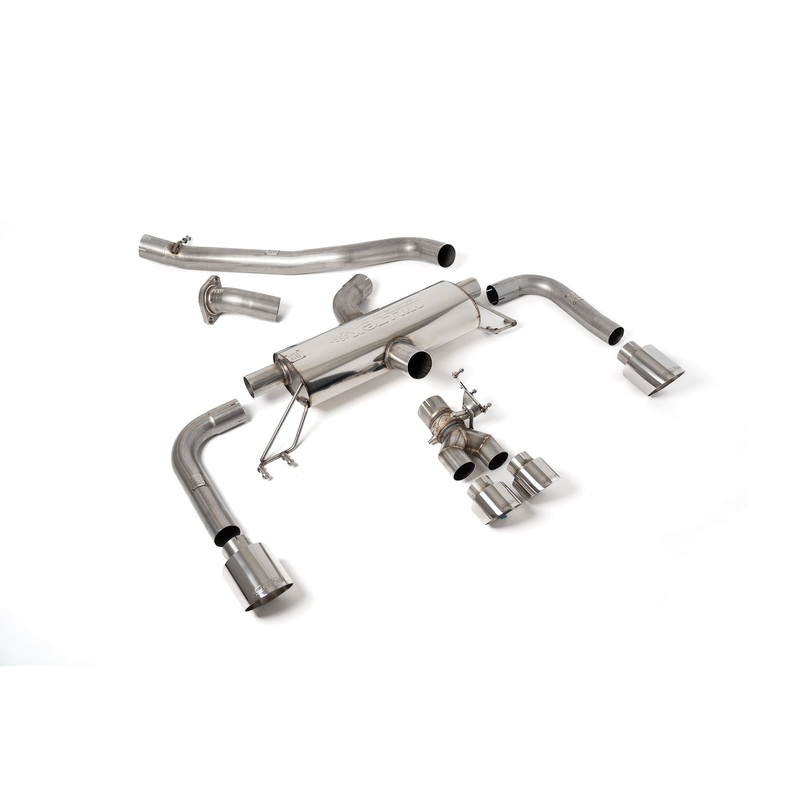 Milltek 3″ Secondary Cat Back – Toyota GR Corolla 1.6 Turbo