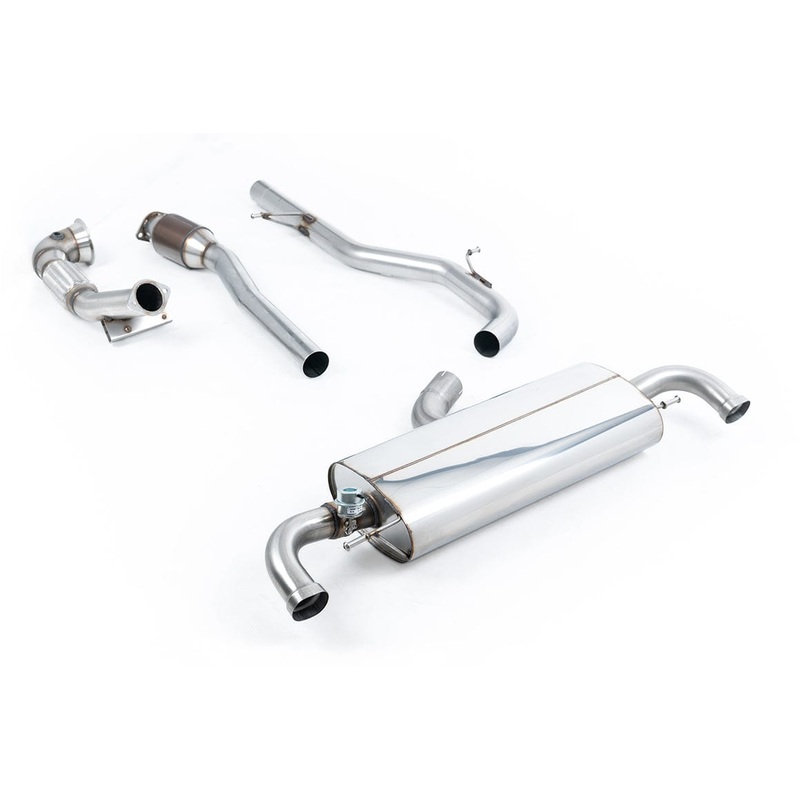 Milltek 3″ Turbo Back Exhaust System – Audi Mk2 TT-RS