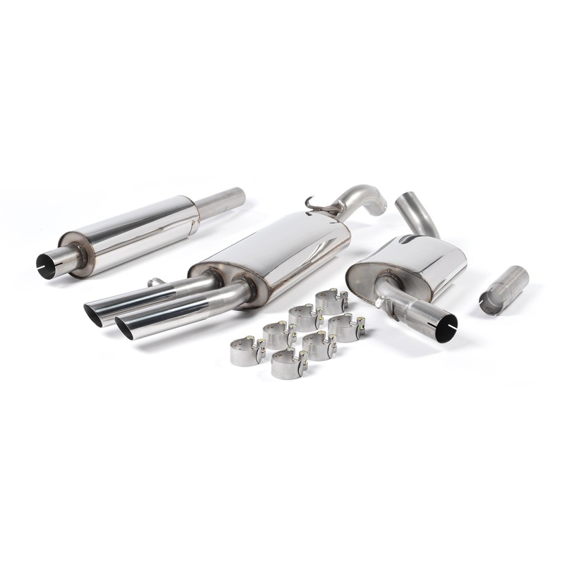 Milltek Axle Back Exhaust – VW MK2 GTI 8v