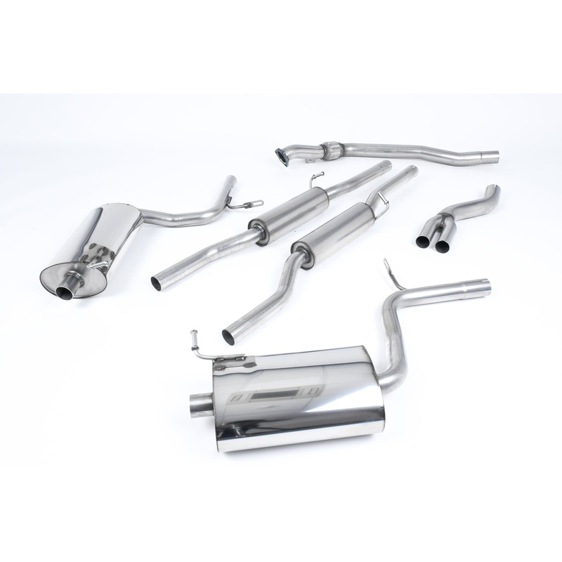 Milltek Cat Back Exhaust – Audi B7 A4 2.0T Quattro Manual