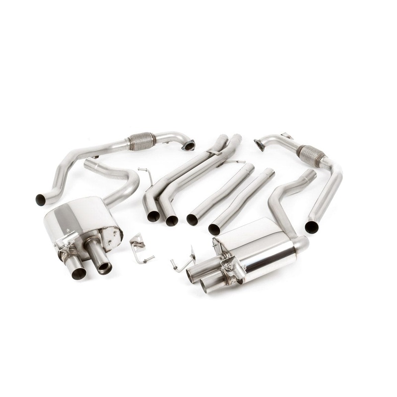 Milltek Cat Back Exhaust – Audi B9 S5 3.0T Coupe/Cabrio (Non Sport Diff Models Only)