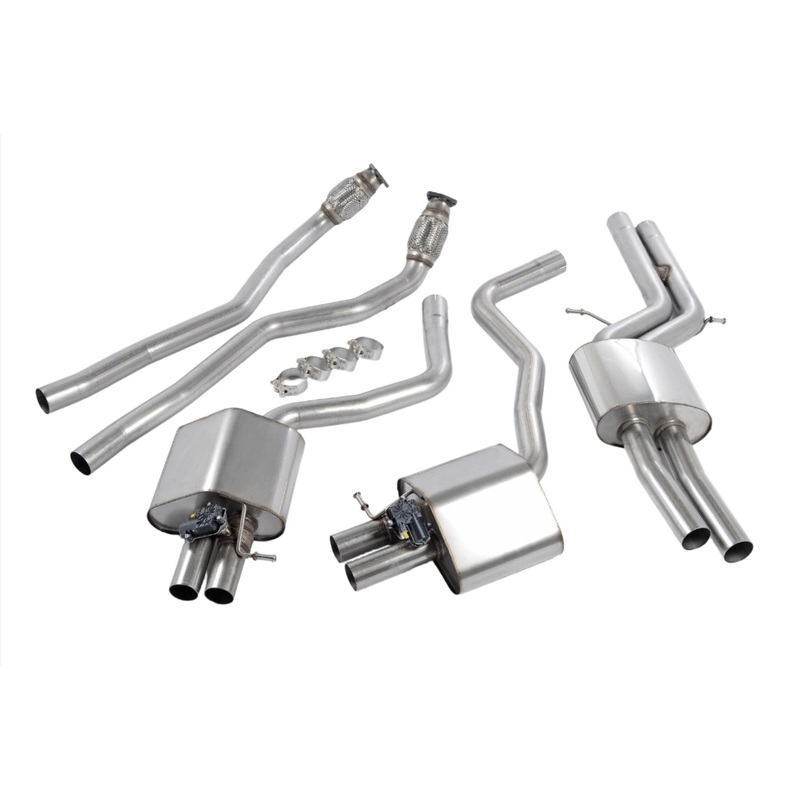 Milltek Cat Back Exhaust – Audi C7 4.0T RS7