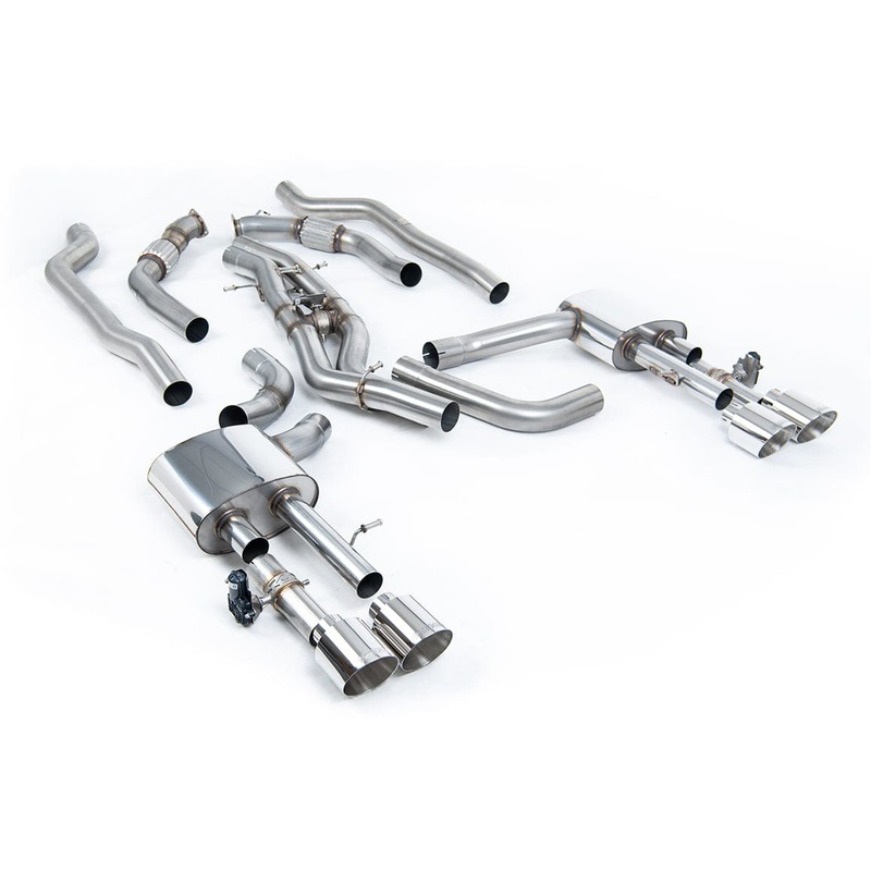 Milltek Cat Back Exhaust – Audi D5 S8 4.0T
