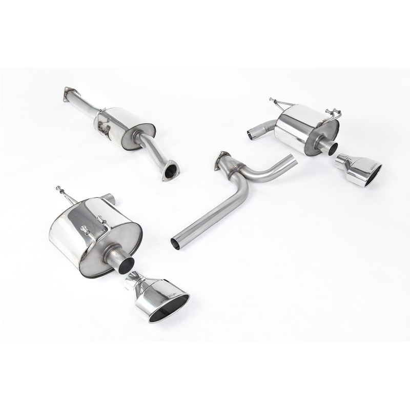 Milltek Cat Back Exhaust – Honda S2000 2.0 / 2.2 litre AP2