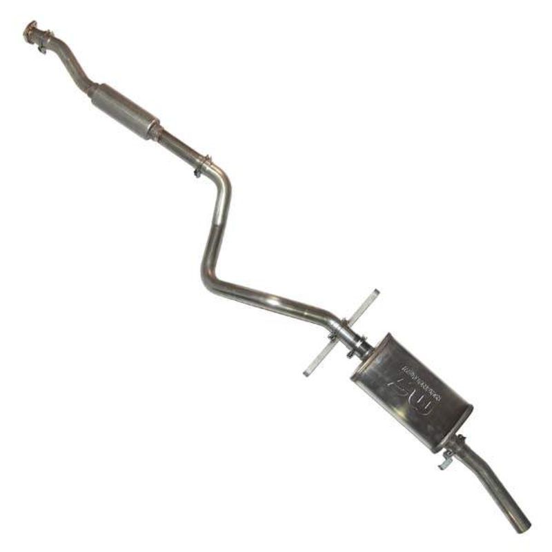Techtonics 2 Cat Back 84-89 Cabriolet w/ Stainless Muffler