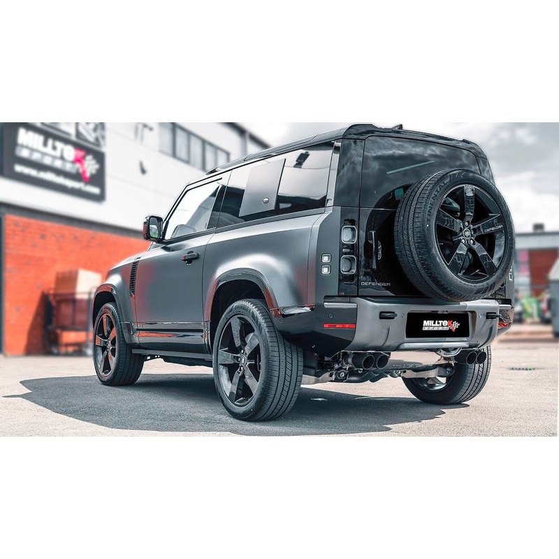 Milltek Cat Back Exhaust – Land Rover / Defender 130 / P300 / P400e