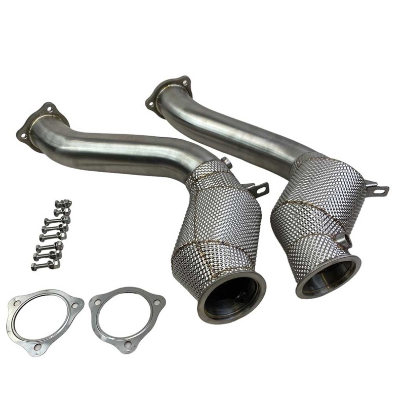 Racing Dynamics Downpipes w/ Sport Cats – Porsche 958.2 Cayenne