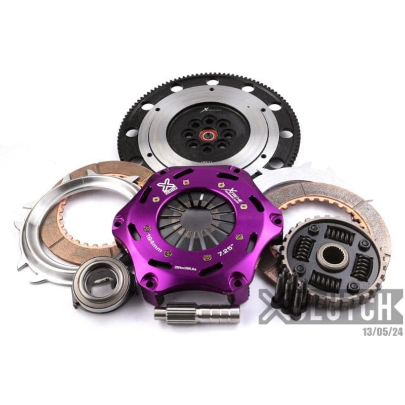 XClutch 97-01 Acura Integra RS 1.8L 7.25in Twin Sprung Ceramic Clutch Kit