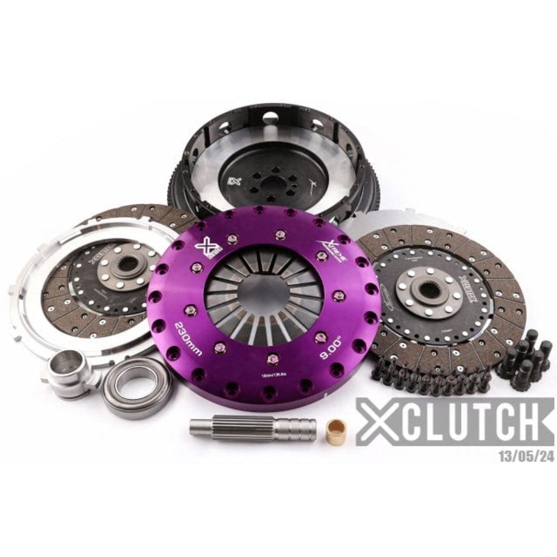 XClutch 89-94 Nissan Skyline GT-R 2.6L 9in Twin Solid Organic Clutch Kit
