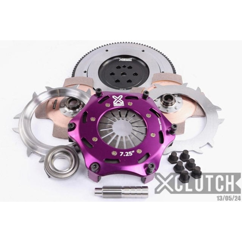 XClutch 90-92 Eagle Talon 2.0L 7.25in Twin Solid Ceramic Clutch Kit