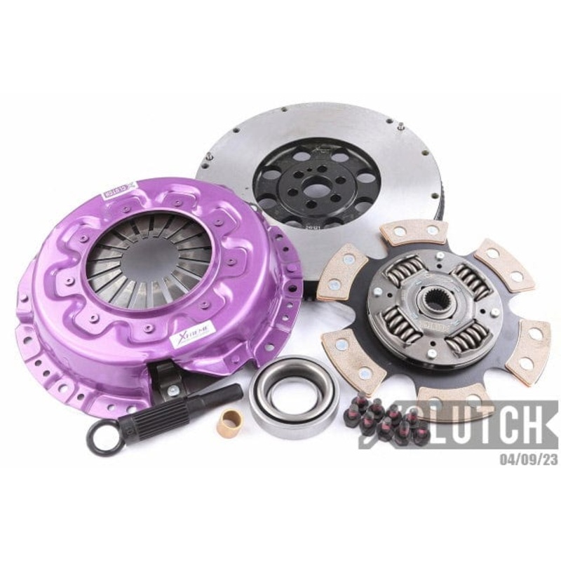XClutch 91-98 Nissan 240SX SE 2.4L Stage 2 Sprung Ceramic Clutch Kit (Flywheel Included)