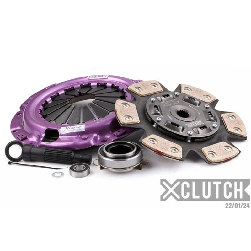 XClutch 92-96 Mitsubishi Lancer GSR 1.8L Stage 2 Sprung Ceramic Clutch Kit