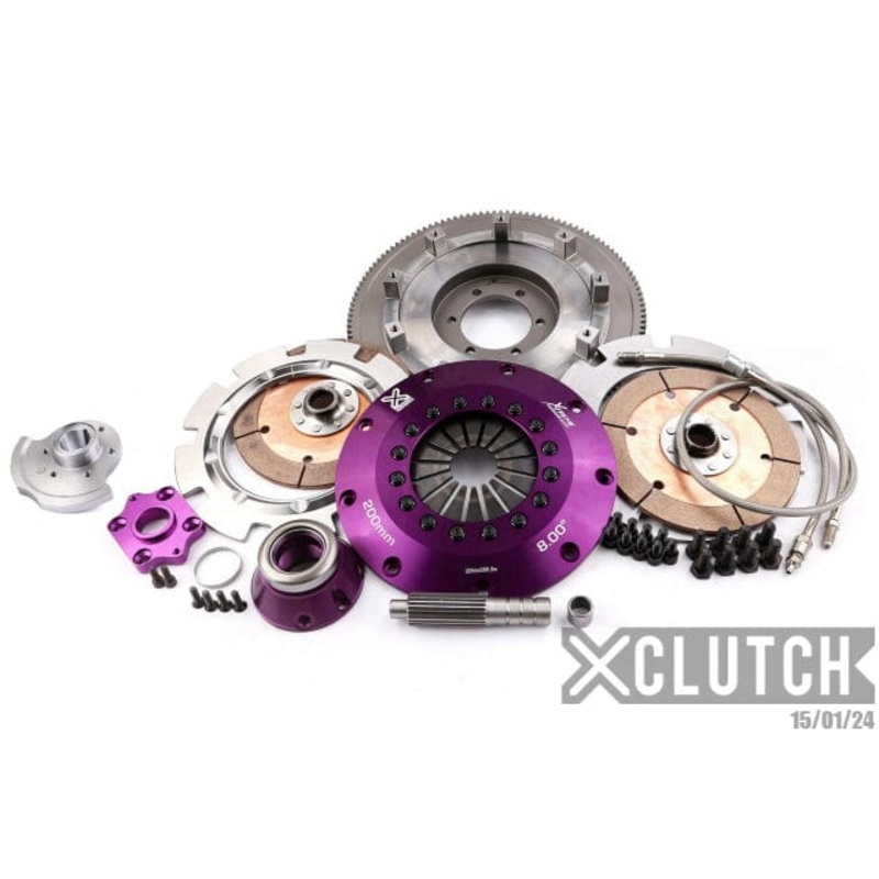 XClutch 93-95 Mazda RX-7 1.3L 8in Twin Solid Ceramic Clutch Kit