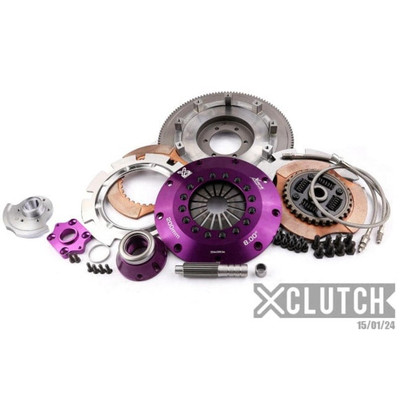 XClutch 93-95 Mazda RX-7 1.3L 8in Twin Sprung Ceramic Clutch Kit