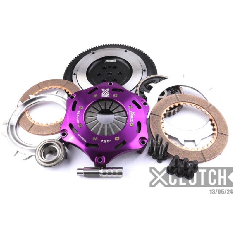 XClutch 90-92 Eagle Talon 2.0L 7.25in Twin Sprung Ceramic Clutch Kit