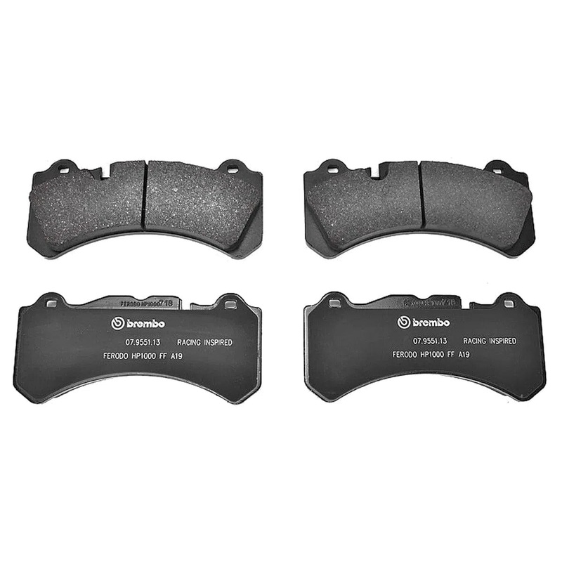 Brembo FM1000 Brake Pad Set Compound for 6 piston BBK Brakes