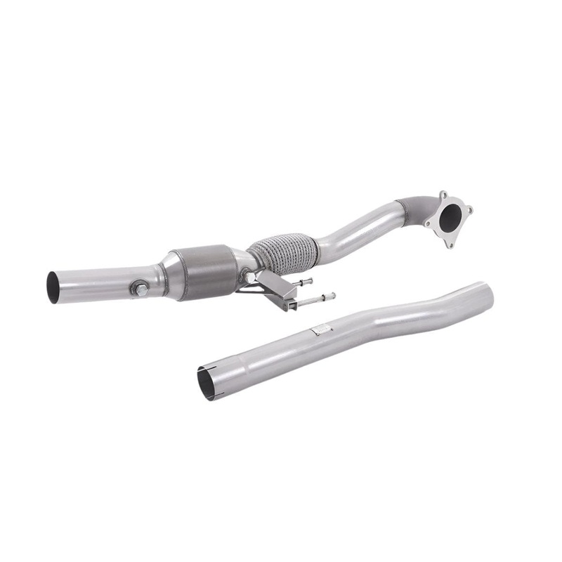 Milltek Large Bore Downpipe and Hi-Flow Sports Cats – VW Mk6 Golf R 2.0TFSI