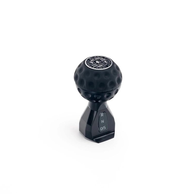 BFI GSB Napa Leather (Black / Black Anodized) – VW / DSG / MK8 / GTI / R / Atlas