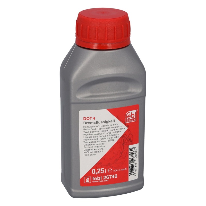 Brake Fluid Dot 4 0.25L – VW/Audi