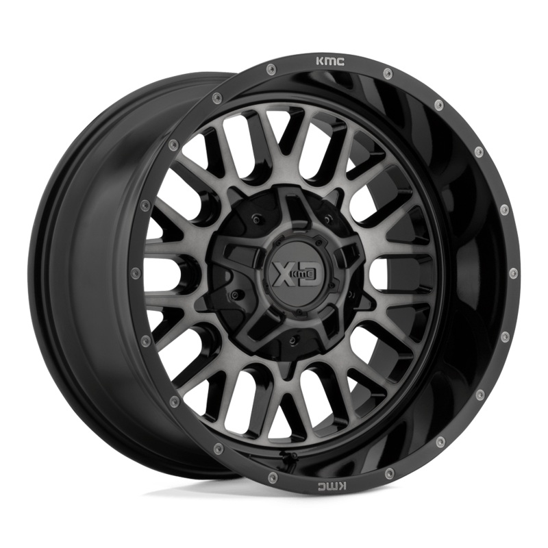 XD Wheels XD842 Snare 20″ 8×165.1 Gloss Black Gray Tint