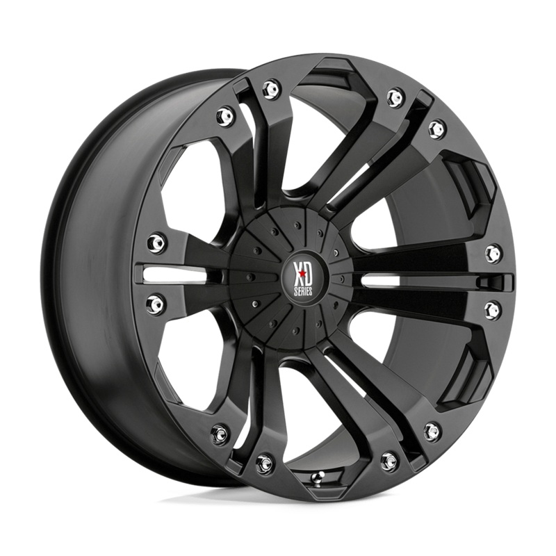 XD Wheels XD778 Monster 18″ 6×135/6×139.7 Matte Black