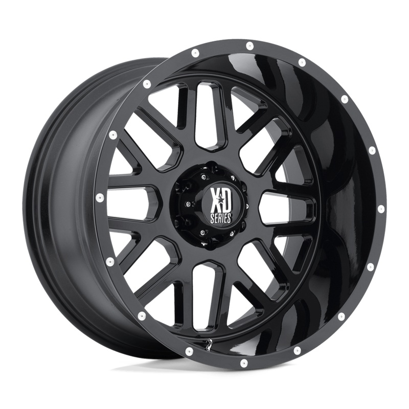 XD Wheels XD820 Grenade 20″ 5×127 Satin Black