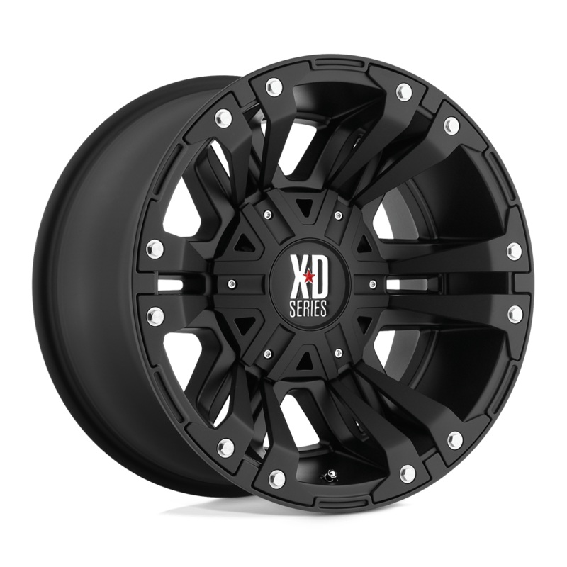 XD Wheels XD822 Monster II 20″ 8×180 Matte Black
