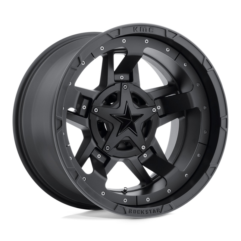 XD Wheels XD827 Rockstar III 18″ 6×135/6×139.7 Matte Black