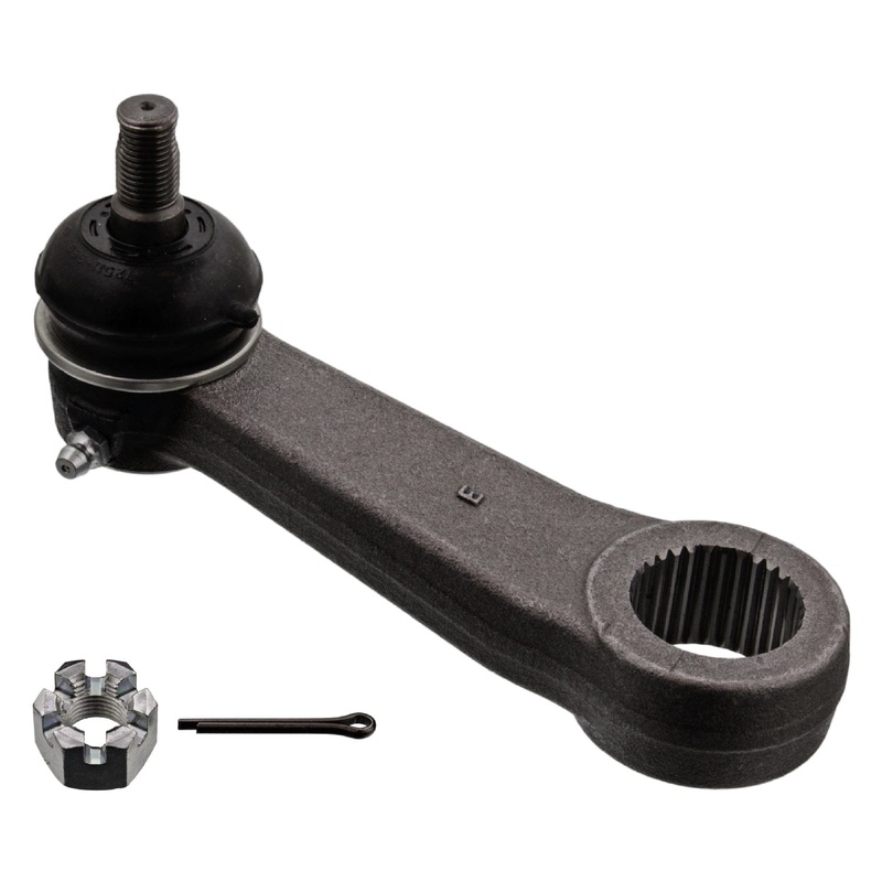 Pitman Arm with Castle Nut & Cotter Pin – Mitsubishi