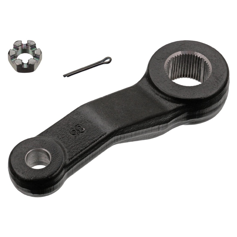 Pitman Arm with Castle Nut & Cotter Pin – Nissan