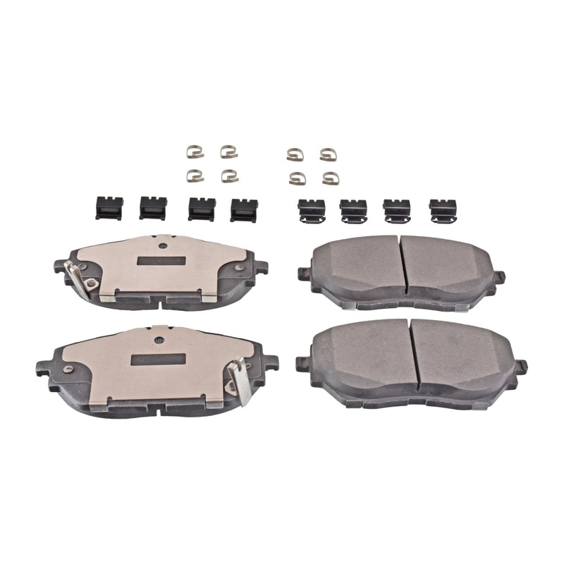 Brake Pad Set with Fastening Material – Toyota