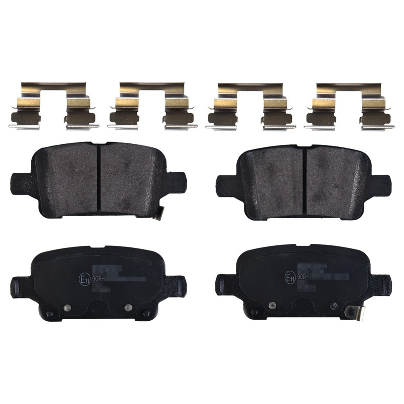 Brake Pad Set with Fastening Material – GM