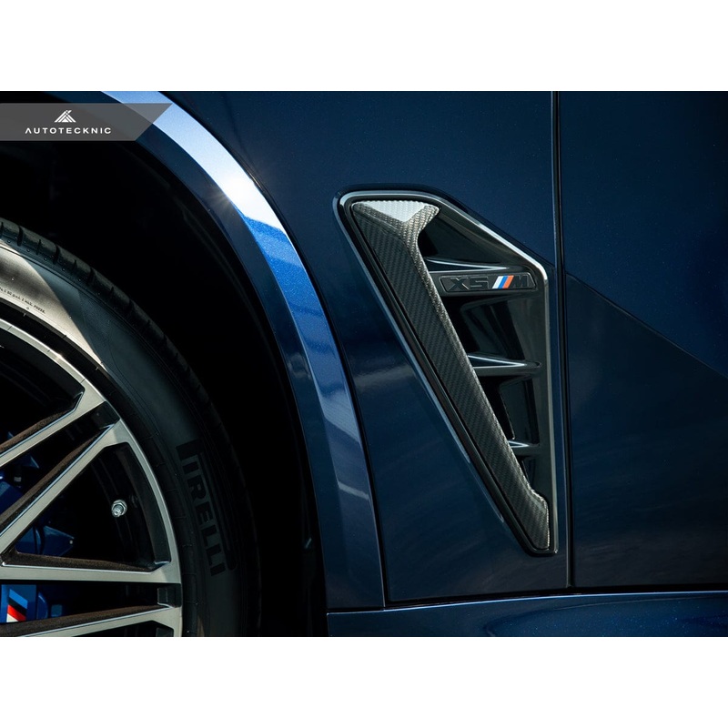 AutoTecknic Dry Carbon Fiber Side Vent Set – F95 X5M Pre-LCI