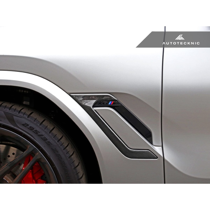 AutoTecknic Dry Carbon Fiber Side Vent Set – F96 X6M