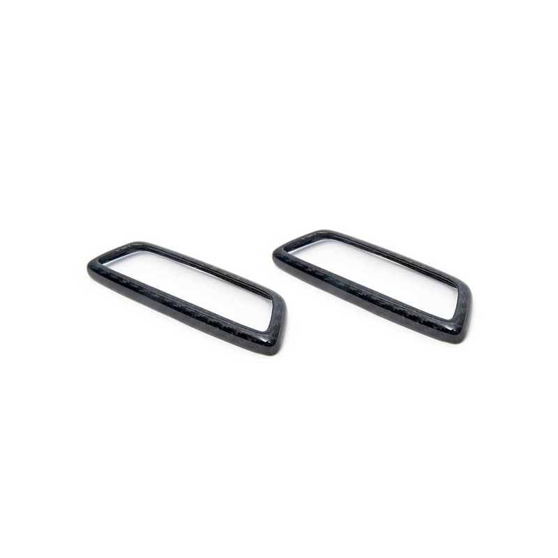 AutoTecknic Dry Carbon Front Seat Illuminated Emblem Cover – BMW M