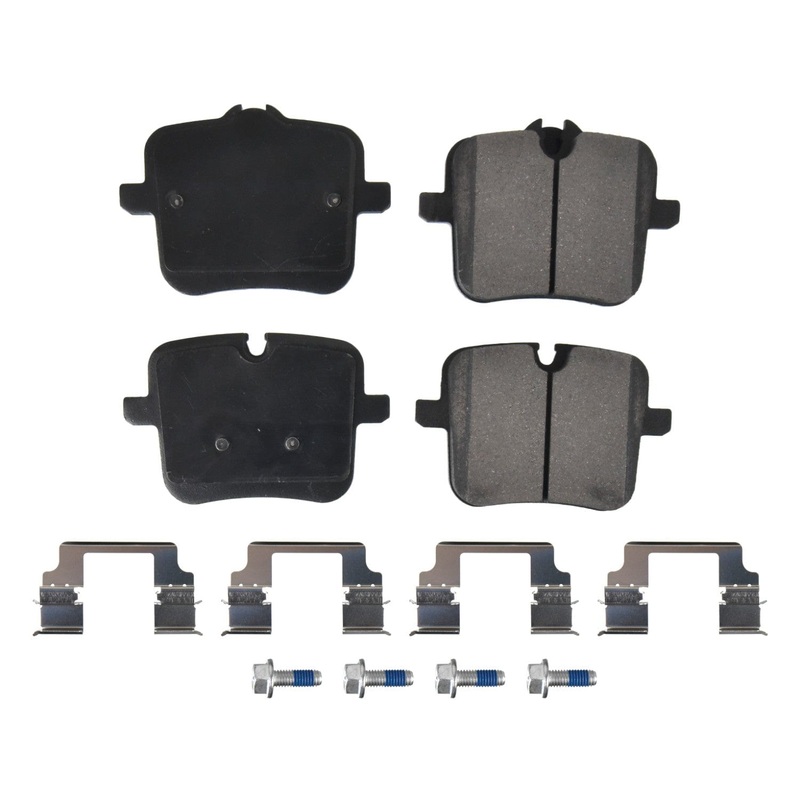 Brake Pad Set with Fastening Material – BMW
