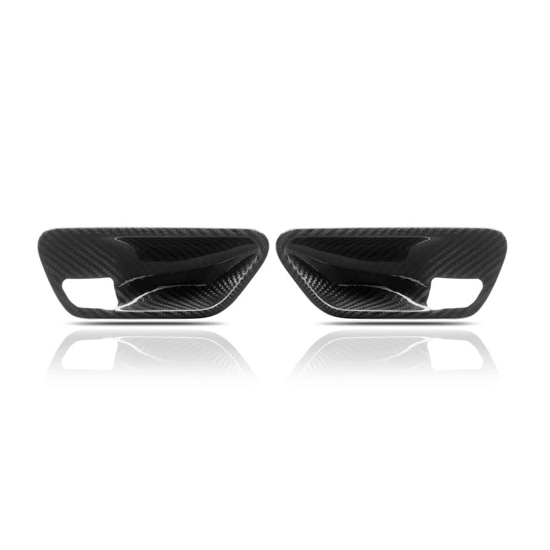AutoTecknic Dry Carbon Interior Door Handle Trim Set – BMW F-Chassis