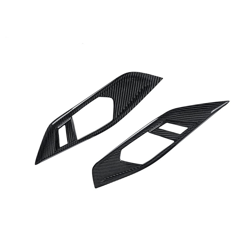 AutoTecknic Dry Carbon Interior Door Handle Trim Set – G22 4-Series