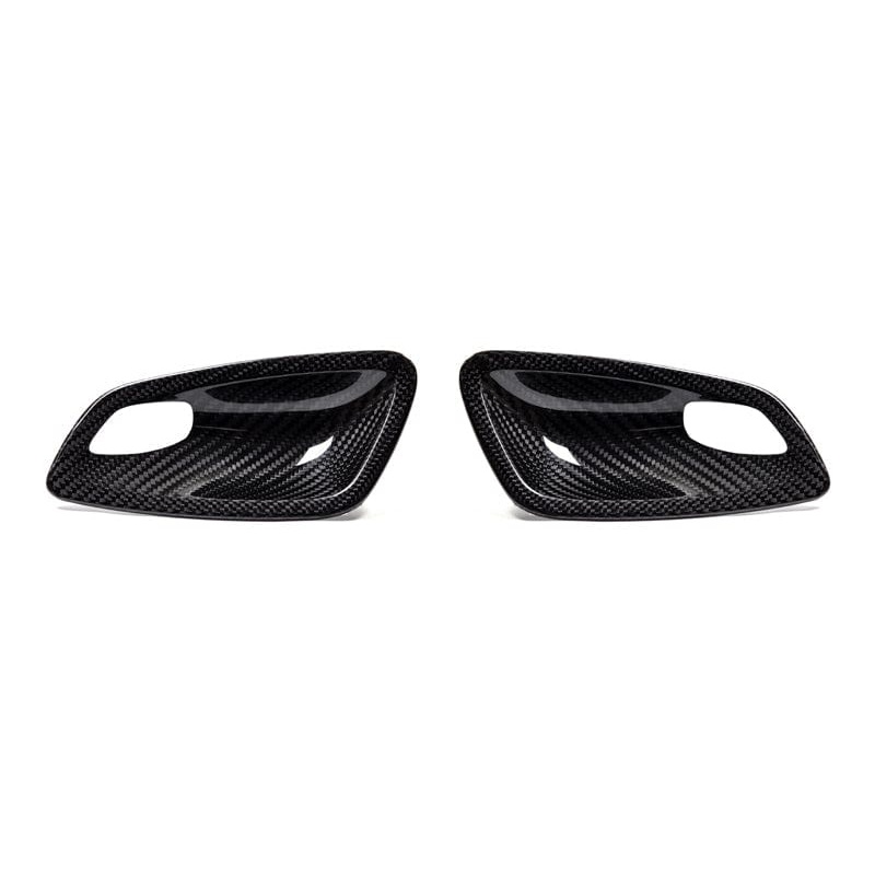 AutoTecknic Dry Carbon Interior Door Handle Trims – E92 3-Series & M3 | E93 3-Series & M3