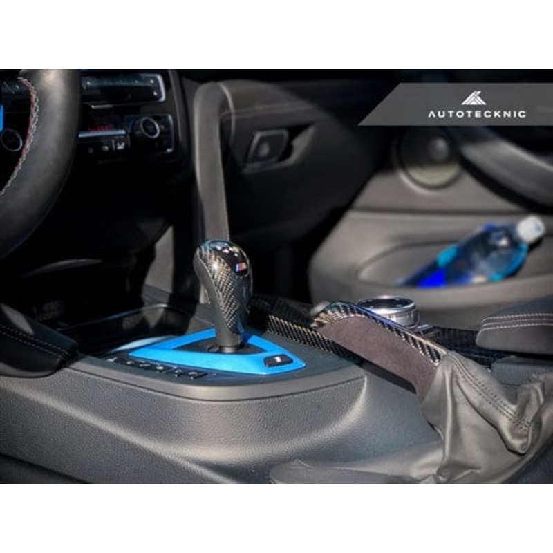 AutoTecknic Painted Alcantara Shift Console Trim – F80 M3 | F82/ F83 M4 M-DCT