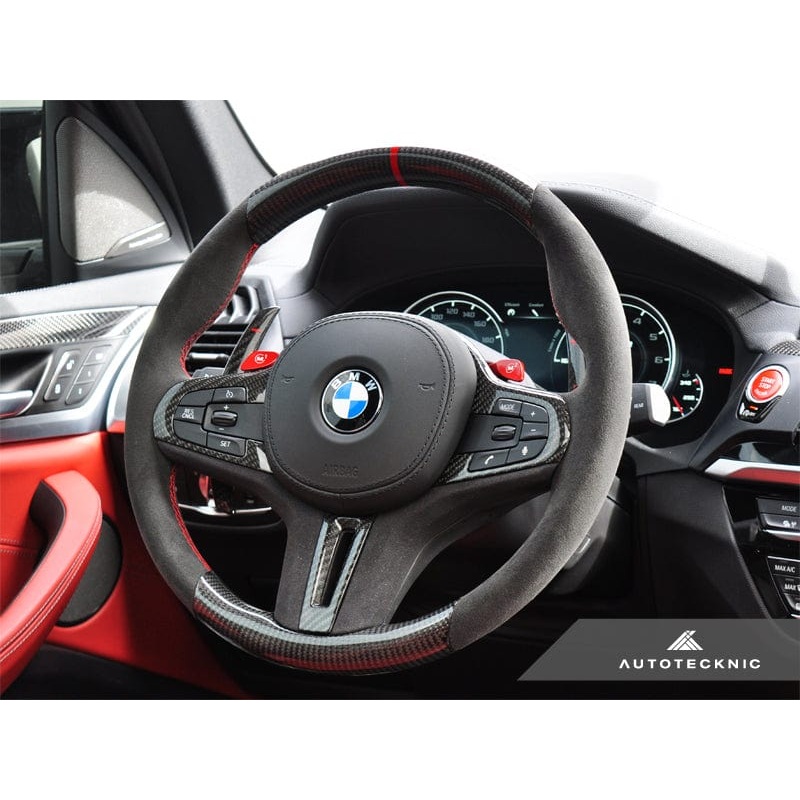 AutoTecknic Replacement Carbon Steering Wheel – F95 X5M | F96 X6M