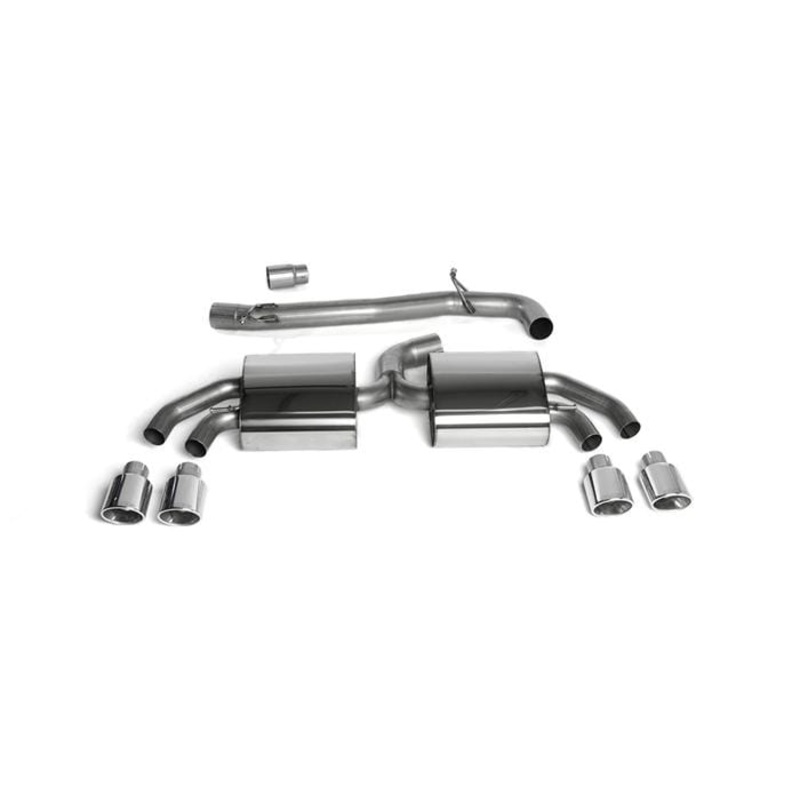 Milltek Performance Cat Back Exhaust – Audi MK2 TT-S