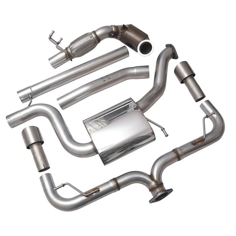 Racingline Golf Mk7 Golf R “Cup Edition” Rear Exhaust System (Cat-back)
