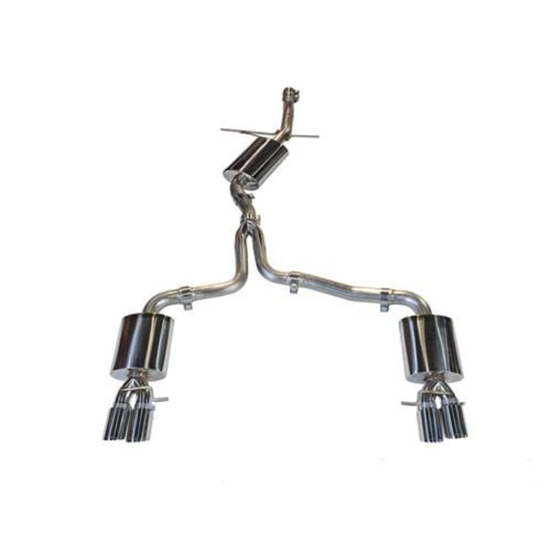 AWE Cat Back Exhaust (Quad Outlet Style) | B8 Audi A4 2.0T