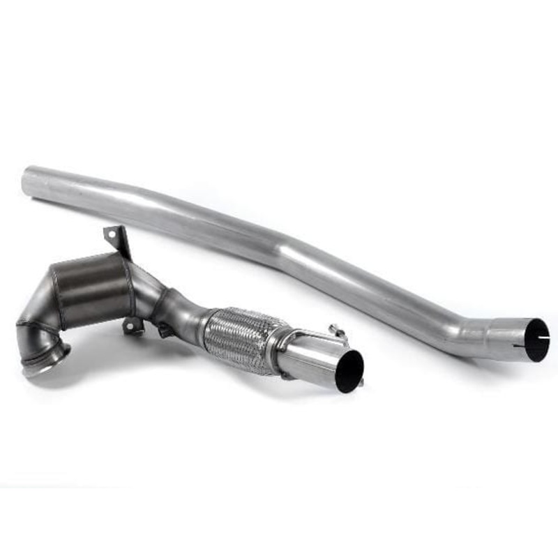 Racingline Golf Mk7 GTI Downpipe w/ High Flow Cat