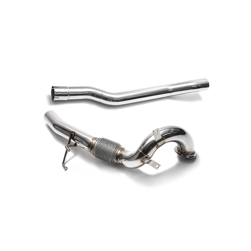 ARMYTRIX Sport Cat-Pipe with 200 CSPI Catalytic Converters | Secondary Downpipe Audi TT MK3 8S 2.0L TFSI 15+