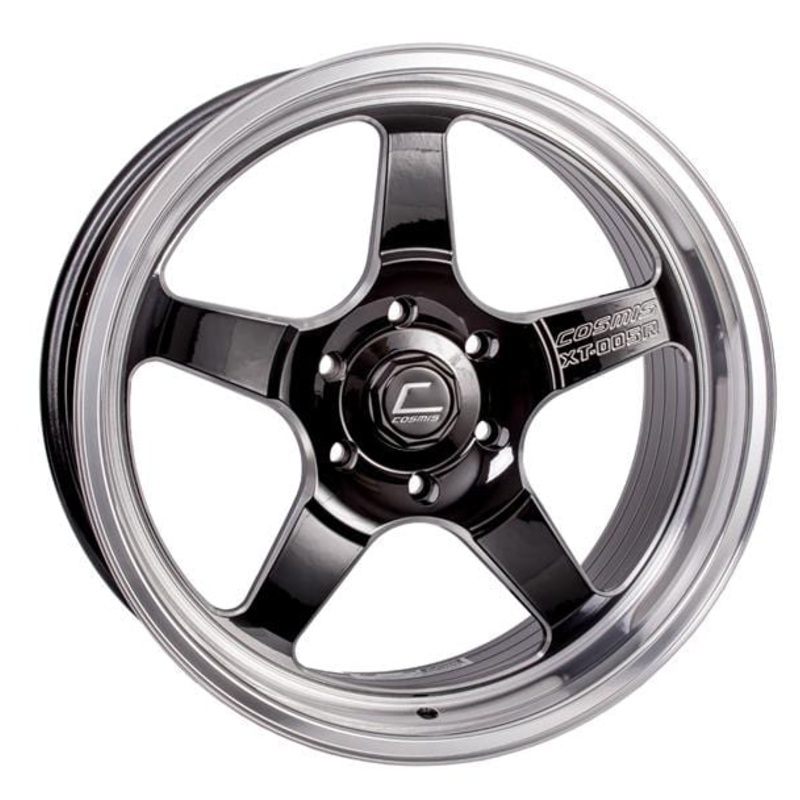 Cosmis Racing XT-005R 20″ 6×139.7 Black w/ Machined Lip