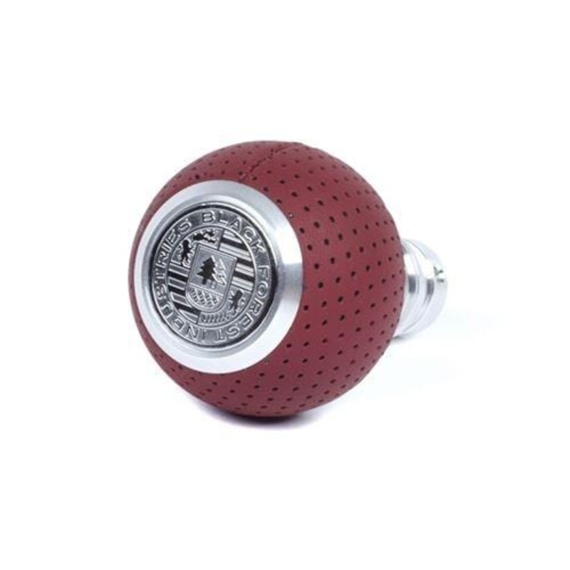 BFI Heavy Weight Shift Knob – Magma Red Air Leather (VW/Audi DSG/Automatic)