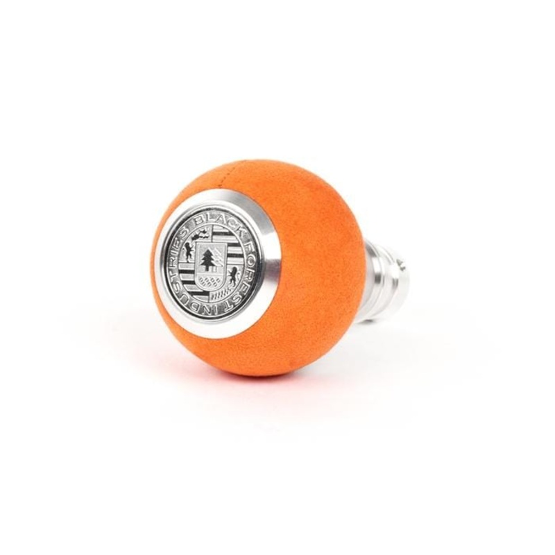 BFI Heavy Weight Shift Knob – Orange Alcantara (VW/Audi DSG & Automatic)
