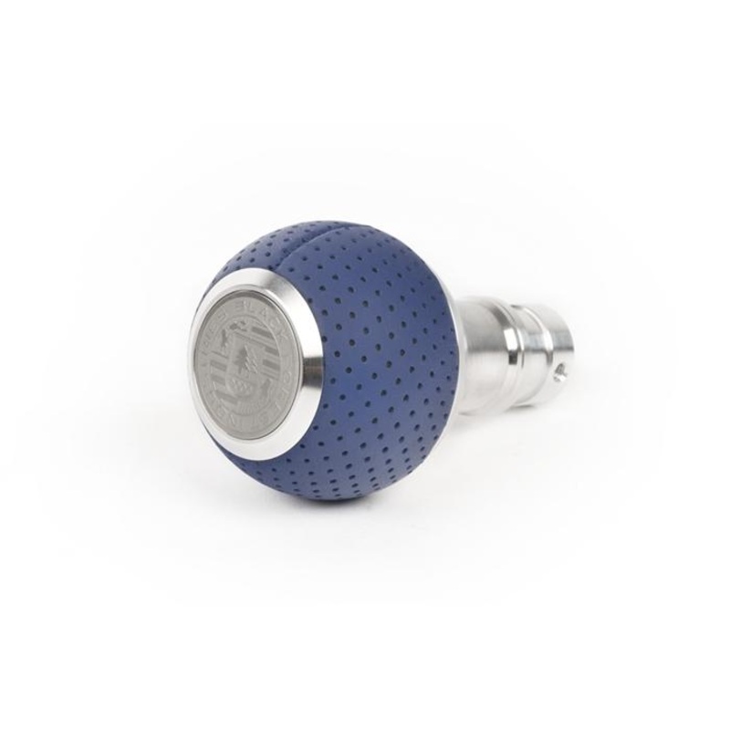 BFI Heavy Weight Shift Knob – Porsche Maritime Blue Leather (VW/Audi DSG & Automatic)